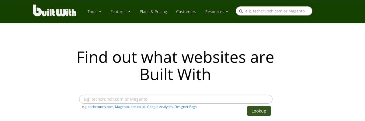 detectar cms builtwith