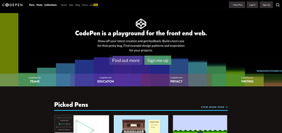 codepen-snippets